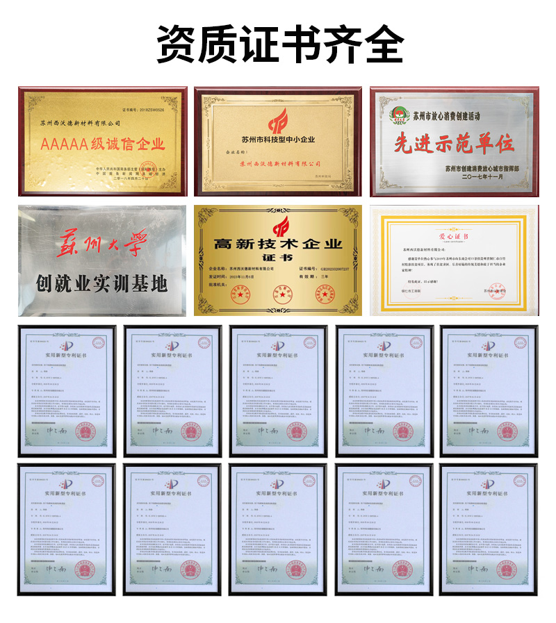 西沃德荣誉资质